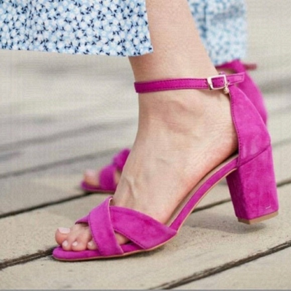 Sam Edelman Shoes - Sam Edelman Omar Sandals in Hot Pink Suede